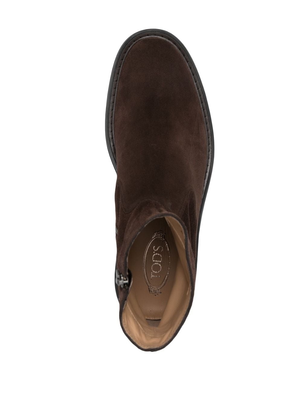 almond-toe suede ankle boots - 4