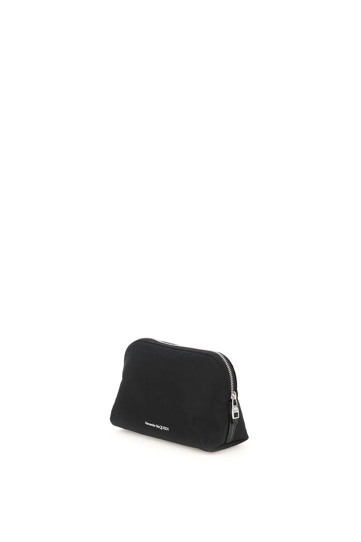 McQUEEN GRAFFITI POLYFAILLE MEDIUM POUCH - 2