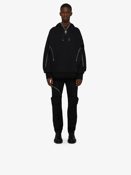LAYERED EFFECT PANTS IN GABARDINE - 2