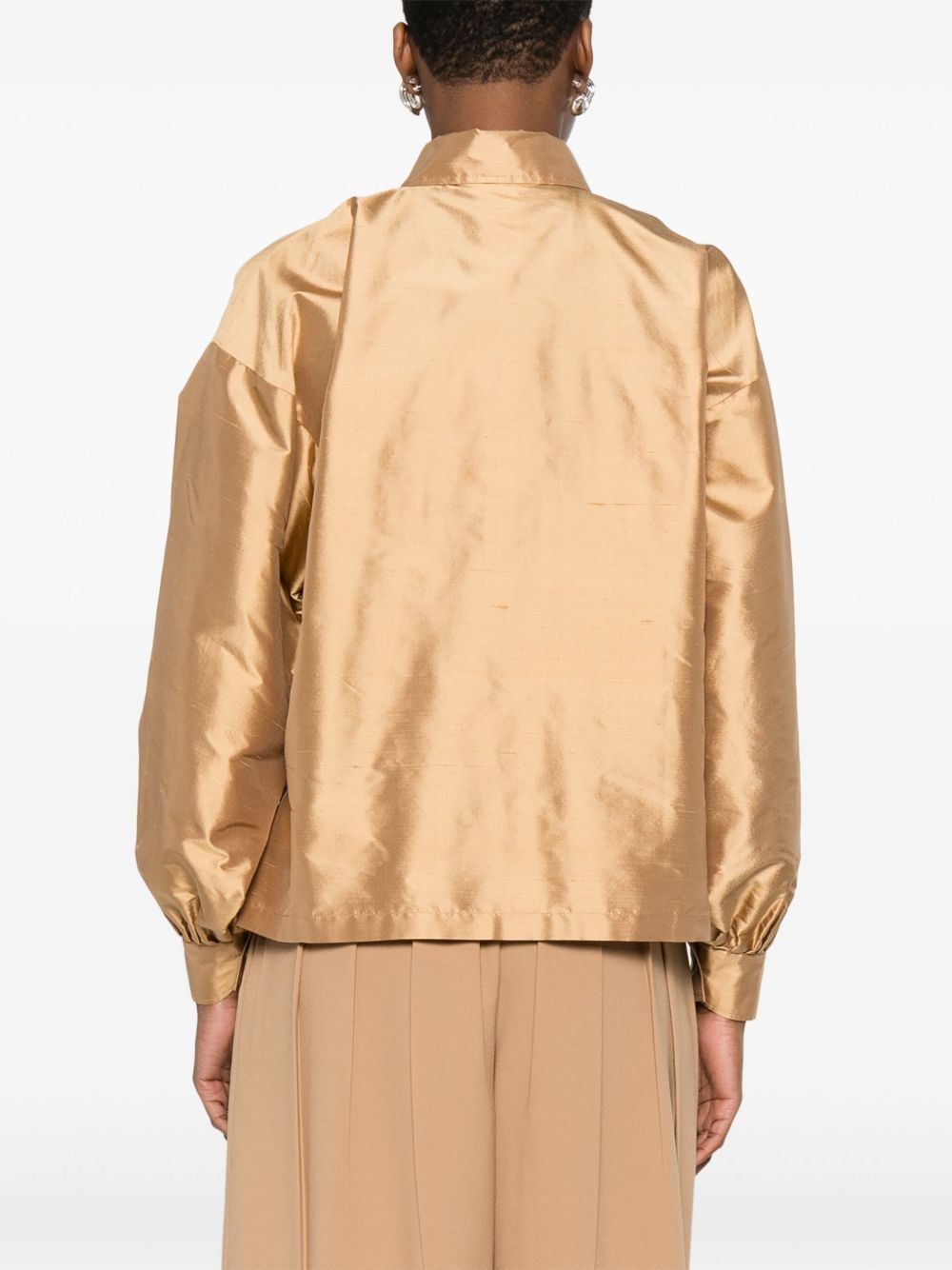 silk shirt - 4