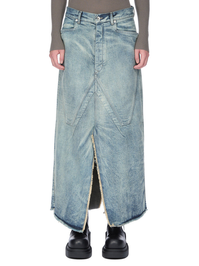 LONG SLIVERED SKIRT 1