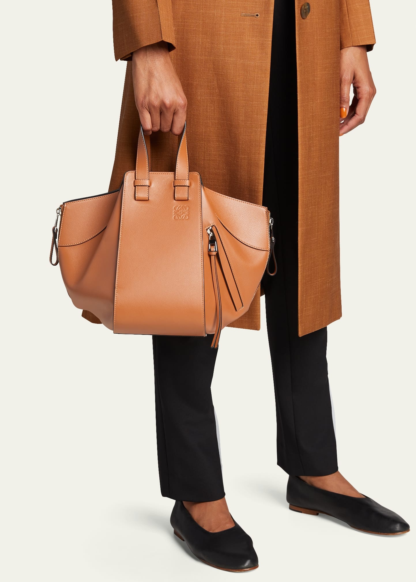 Hammock Small Top-Handle Bag in Leather - 2