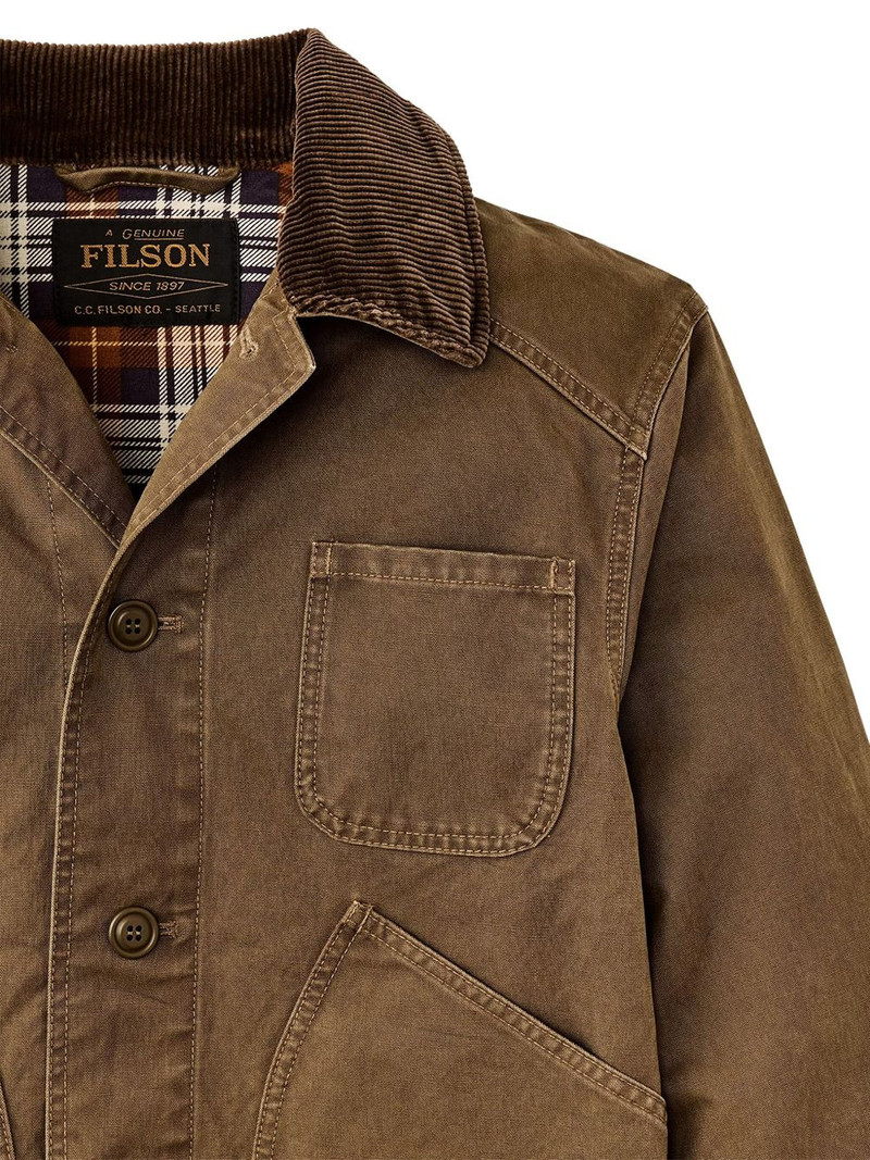 corduroy-collar cotton jacket 4
