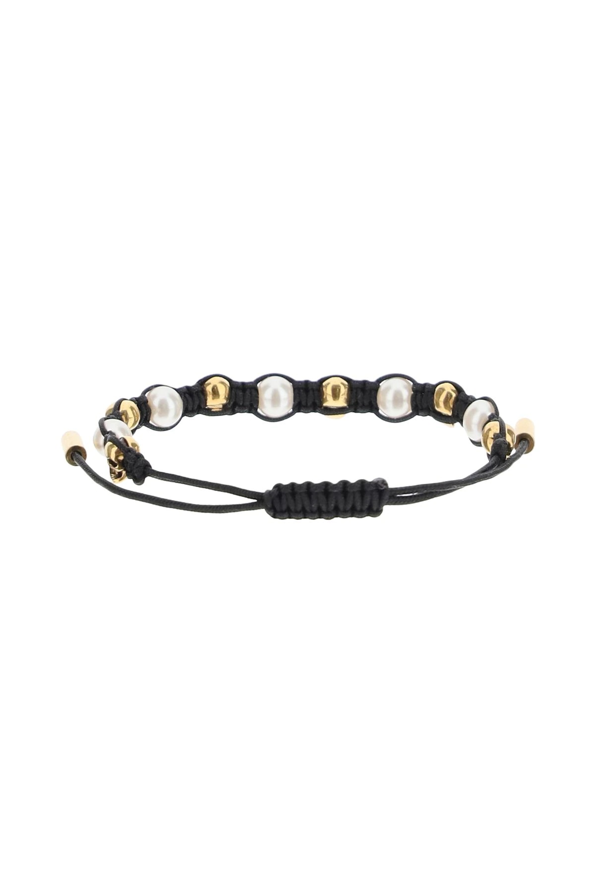 SKULL AND PEARL FRIENDSHIP BRACELET - 2