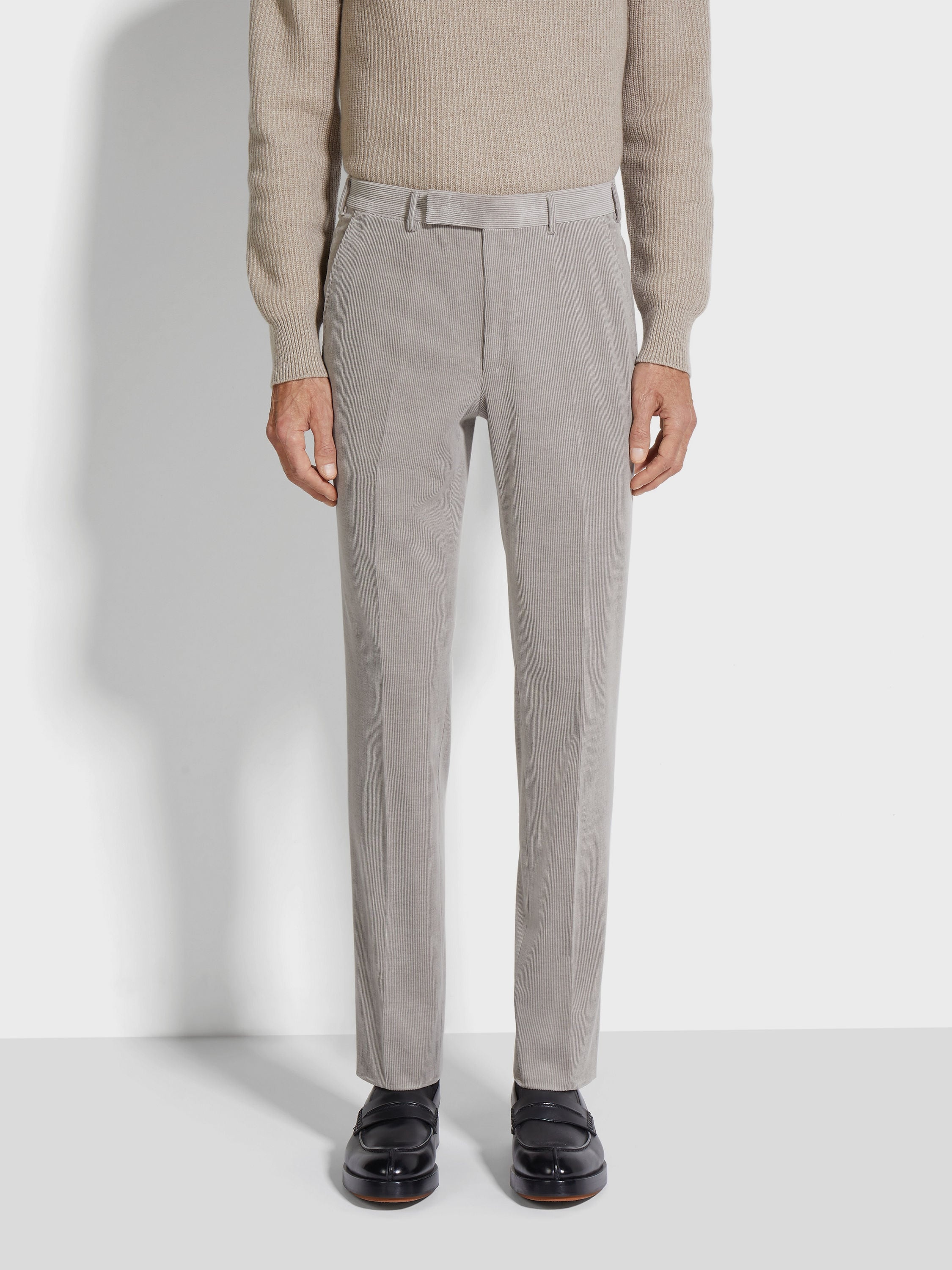 LIGHT TAUPE CASHCO PANTS - 4