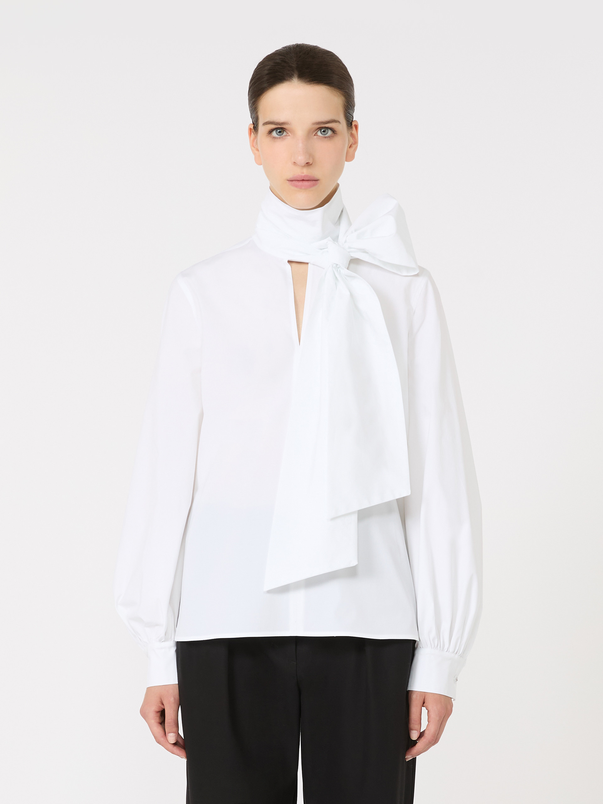 BOSFORO Stretch cotton blouse - 3