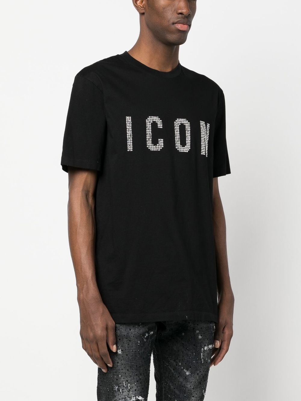 Icon studded T-shirt - 3