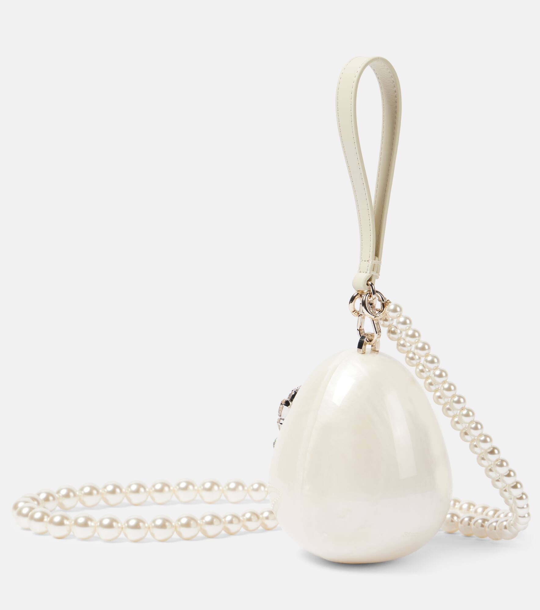 Egg Micro embellished clutch - 4