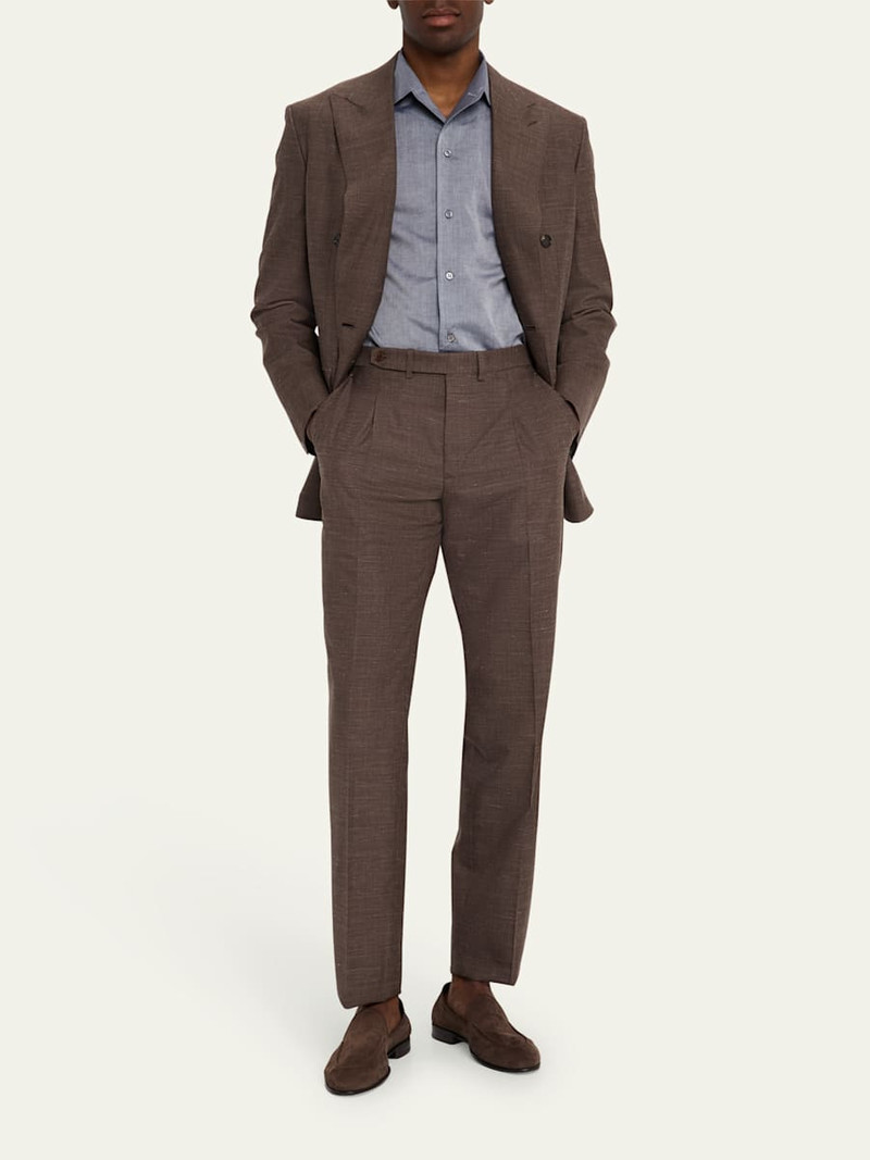 Brioni Men's WWX 80th Anniversary Plume Double-Breasted Sport Coat outlook