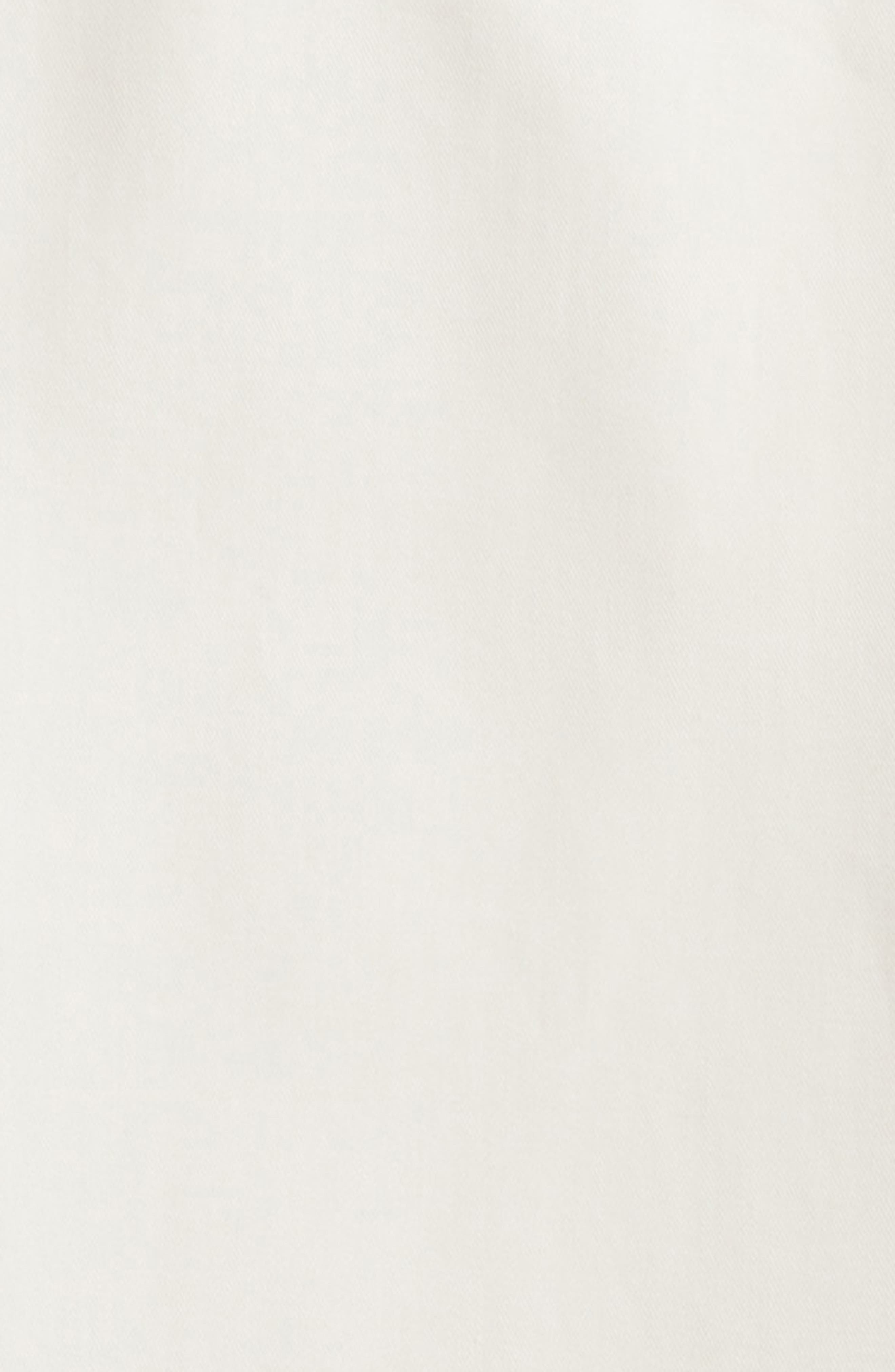 Moncler Stretch Cotton Shirt Jacket in White at Nordstrom - 6