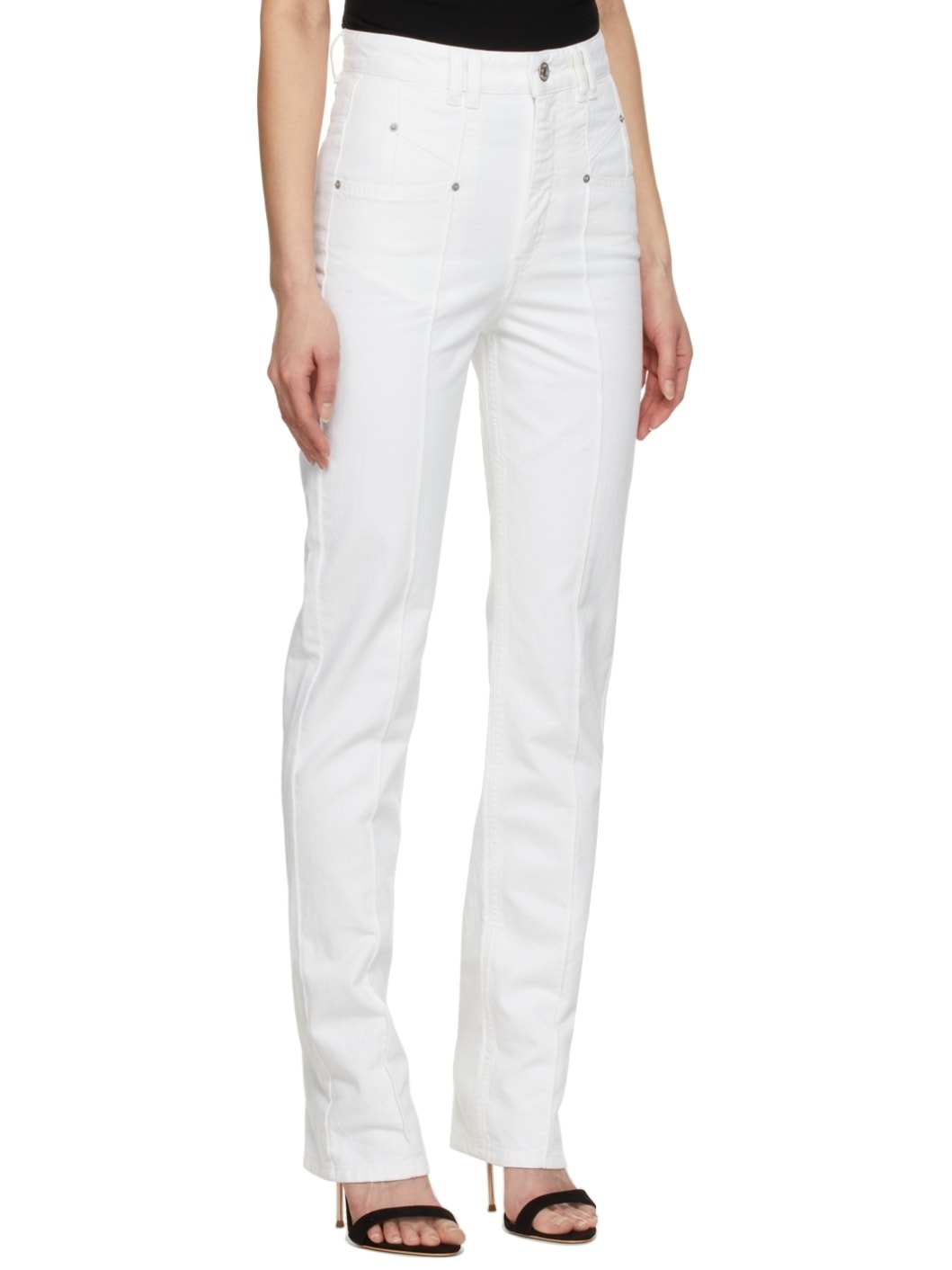 White Niroka Jeans - 2