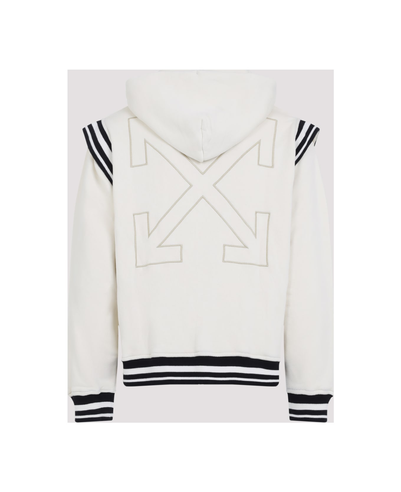 Off Fleece Varsity Hoodie - 4