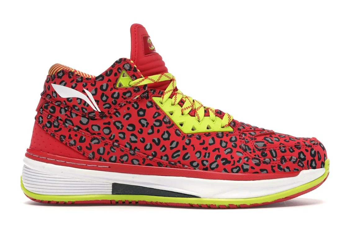 Li-Ning Way Of Wade 2 Red Leopard - 1