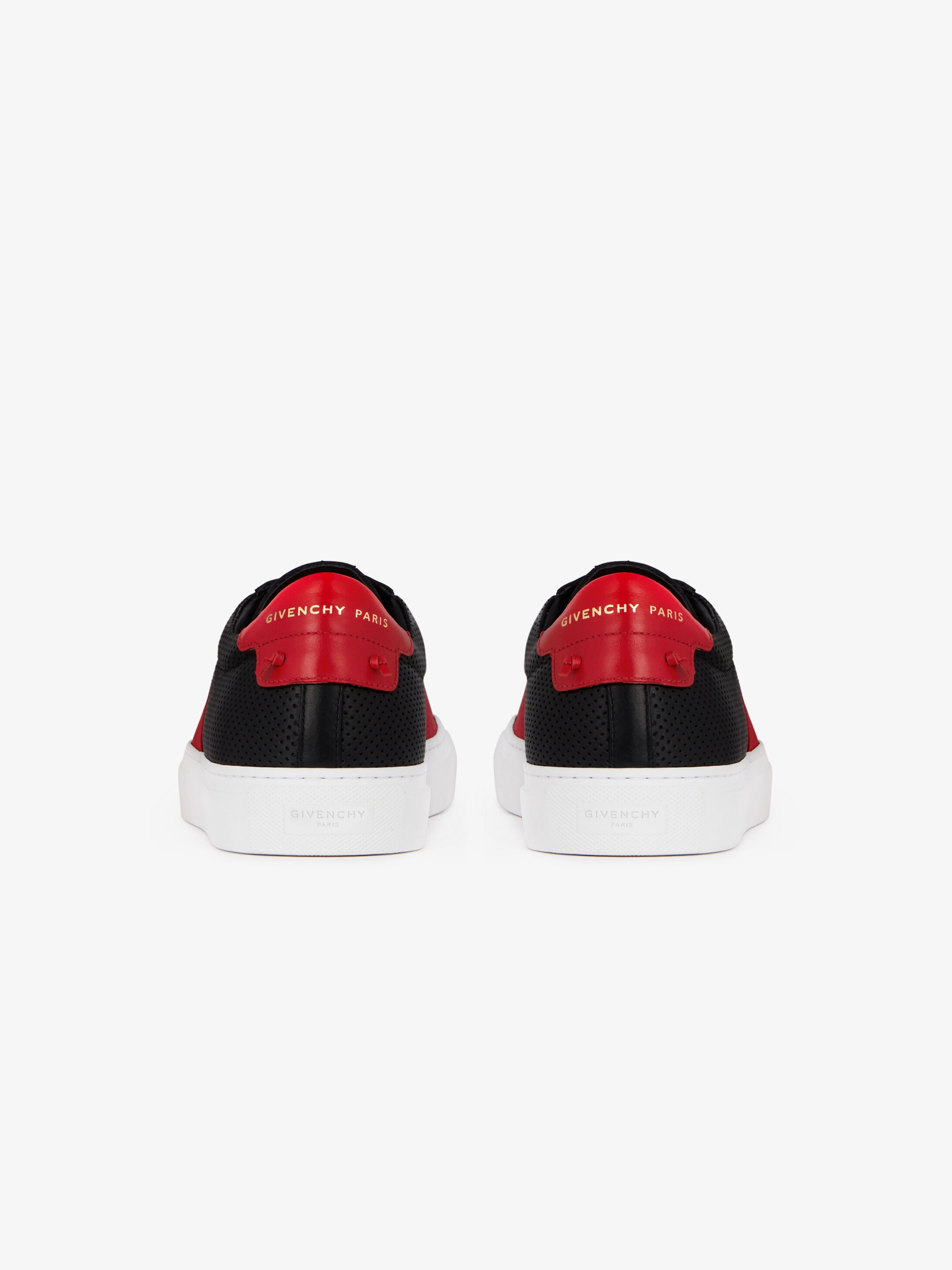 GIVENCHY webbing sneakers in leather - 4