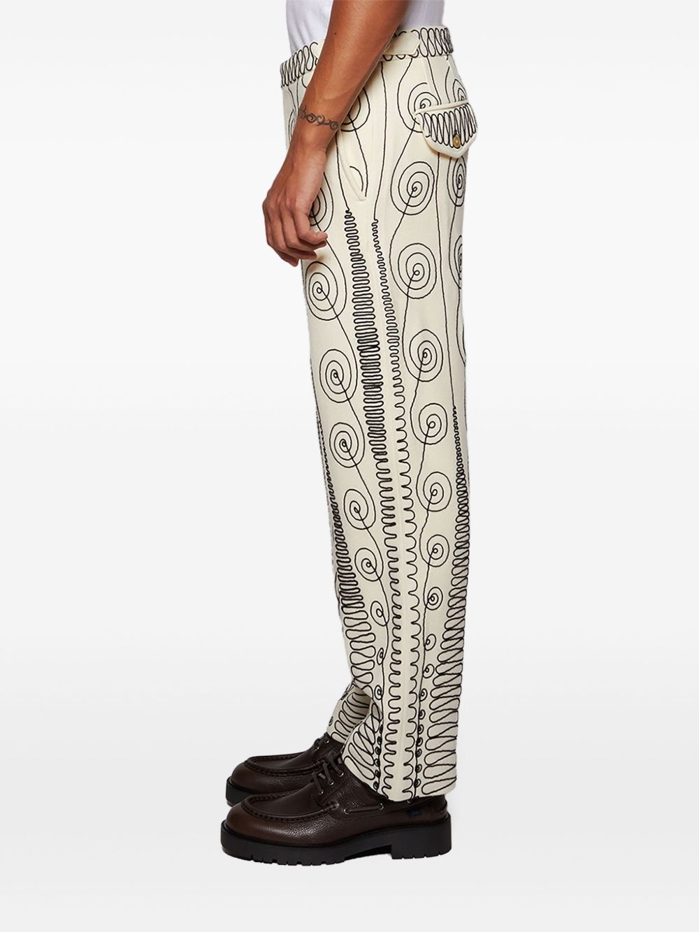 Quillwork trousers - 4