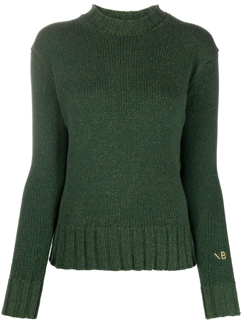 chunky-knit jumper - 1