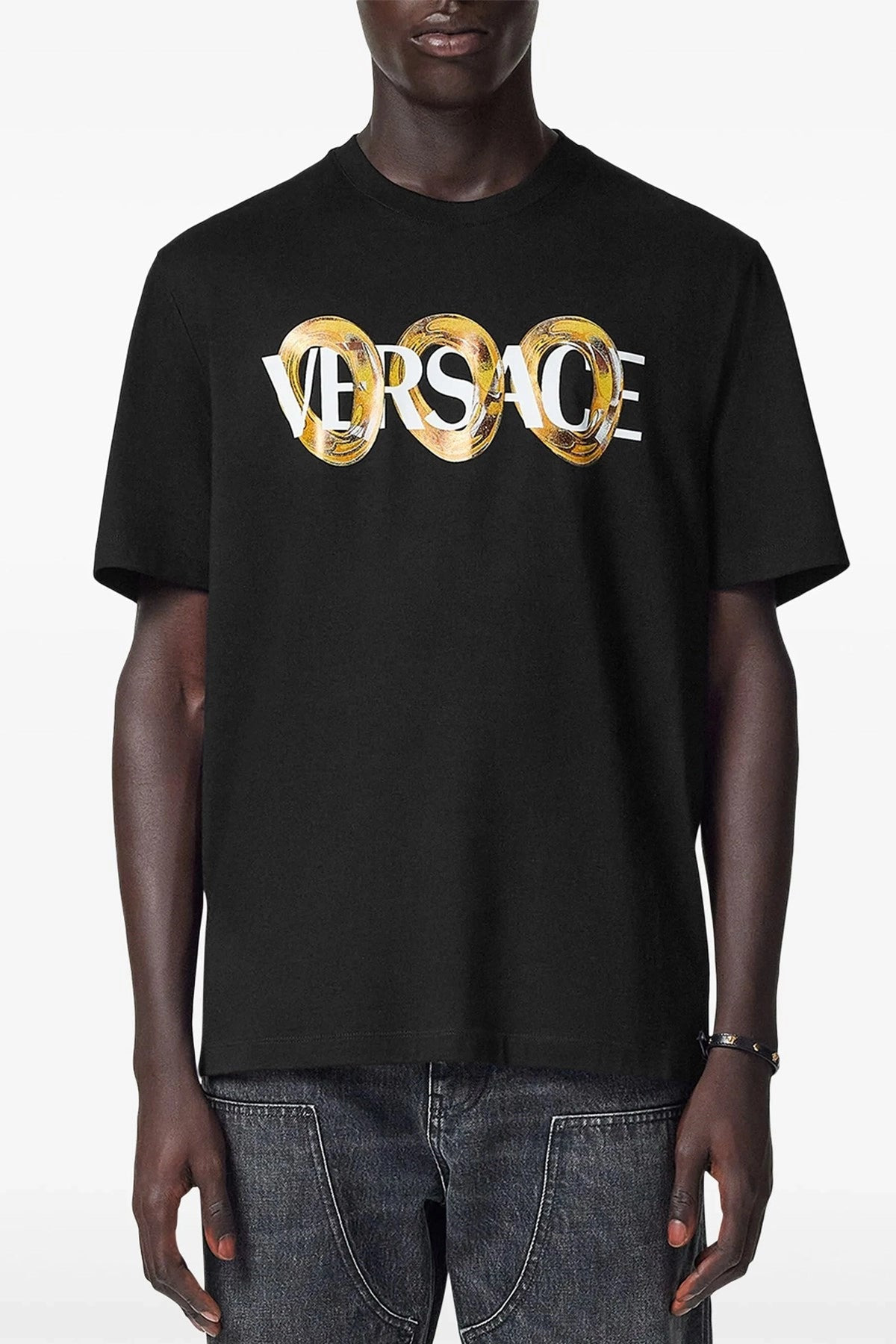 Versace Men Logo Print T-Shirt - 2