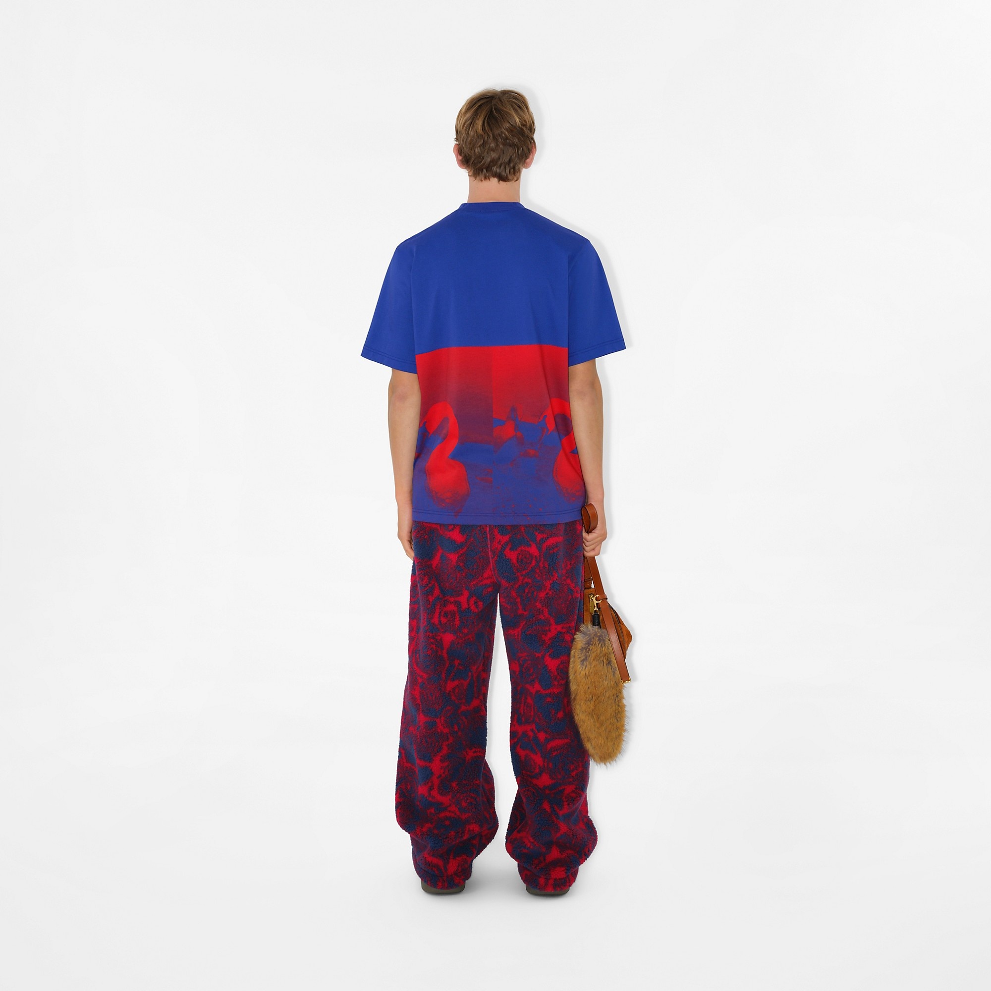 Swan Print T-shirt - 4