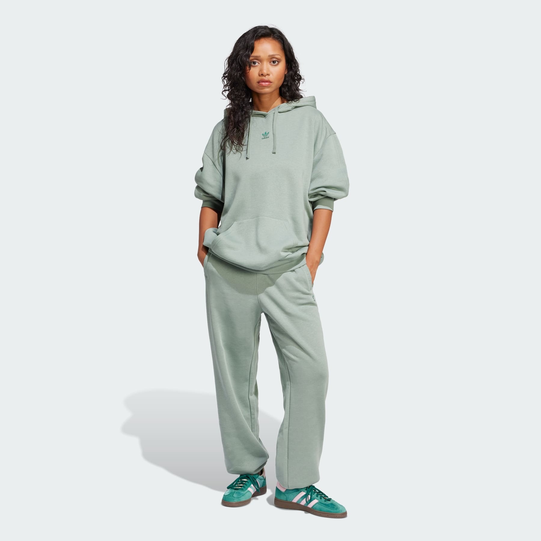 Essentials Fleece Loose Joggers - 4