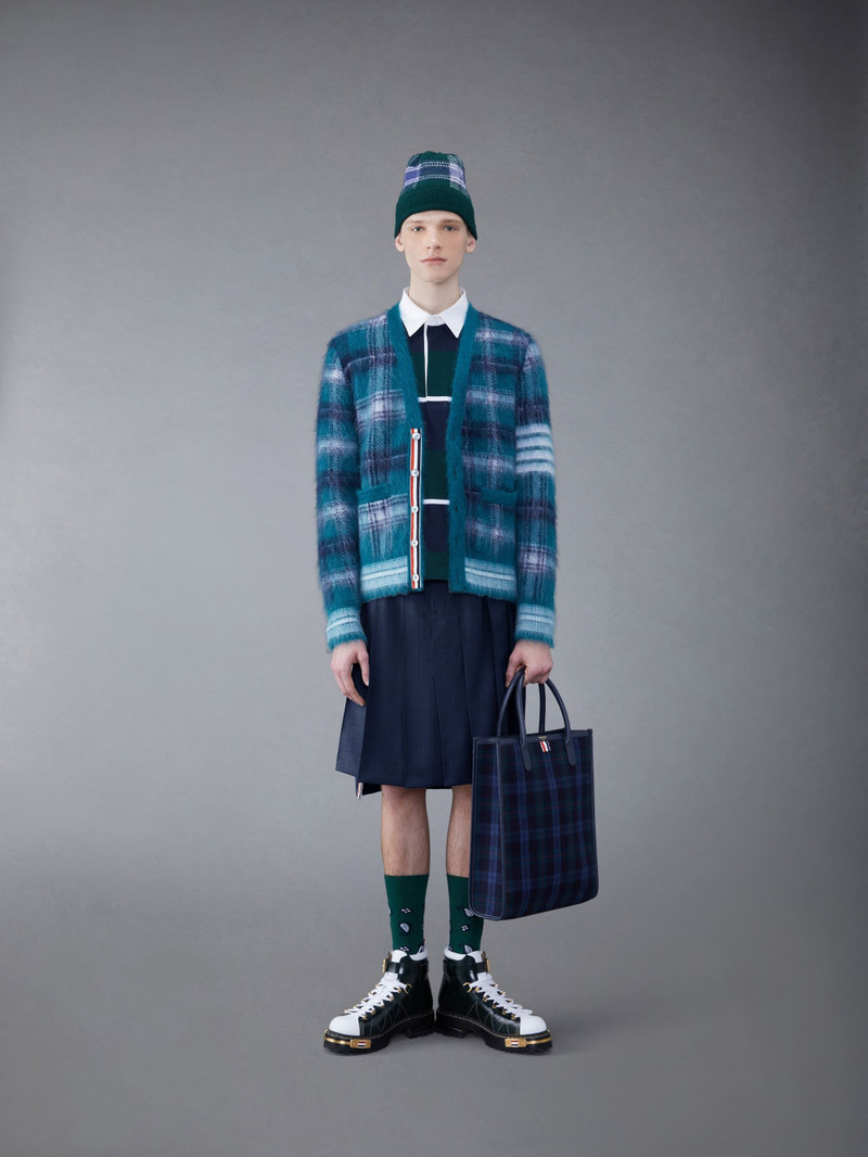 Rugby Stripe Football Oversized Polo 4