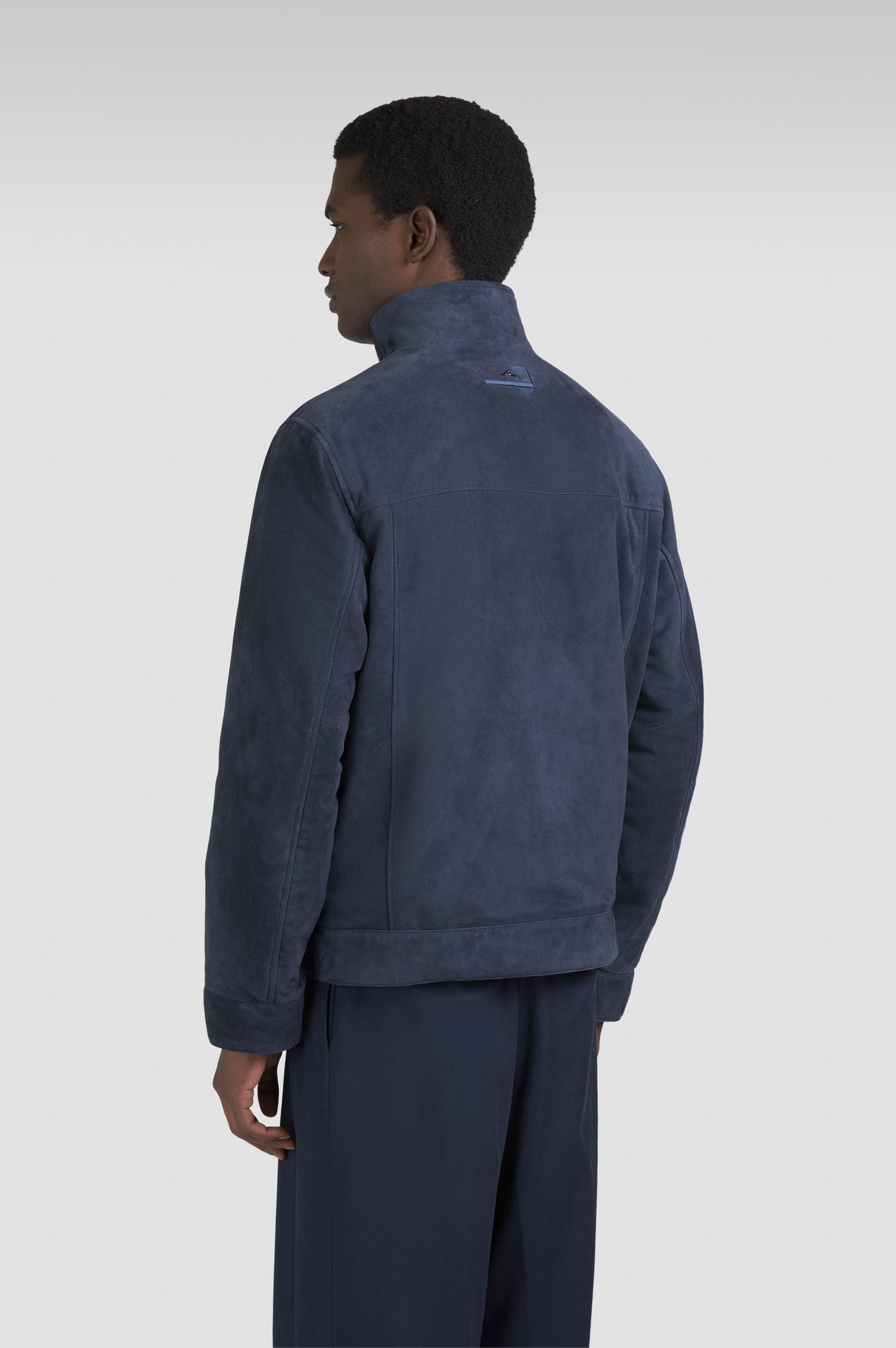 REVERSIBLE JACKET IN AQUALEATHER - 3