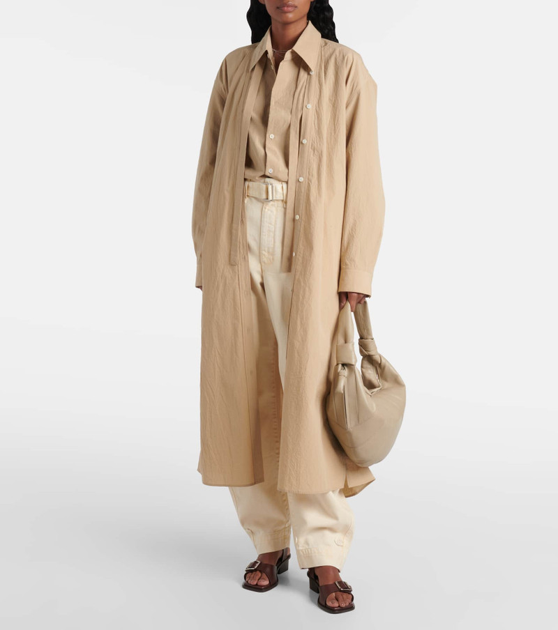 Lemaire Fortune Croissant leather shoulder bag outlook