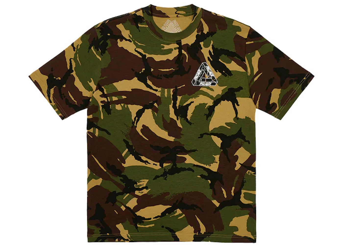 Palace Tri-Ripped T-Shirt Woodland Camo - 2