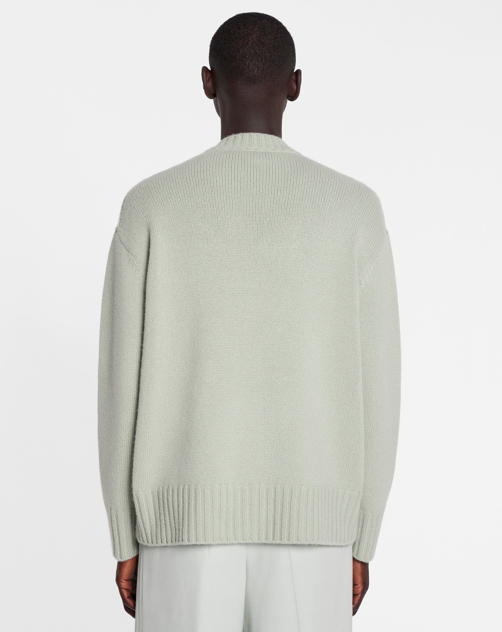 CREWNECK JUMPER IN CASHMERE - 4