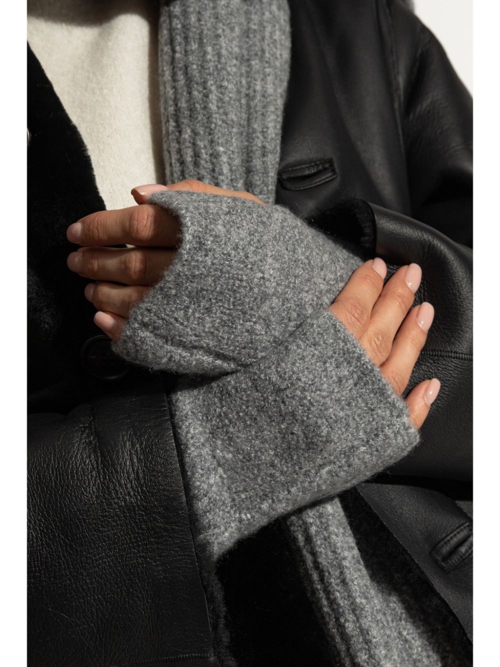 Arm fingerless gloves - 2