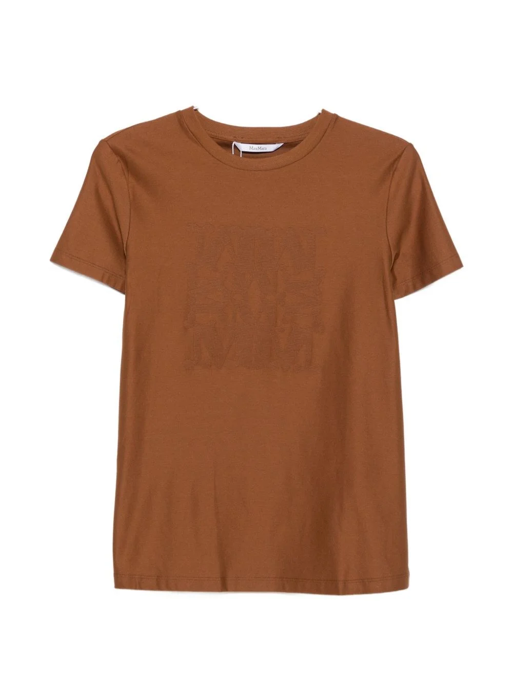 Logo cotton t-shirt - 1