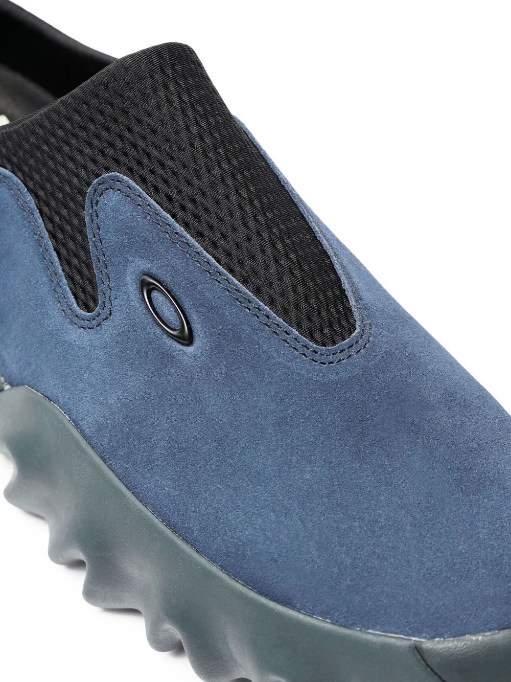 logo-patch mules - 2