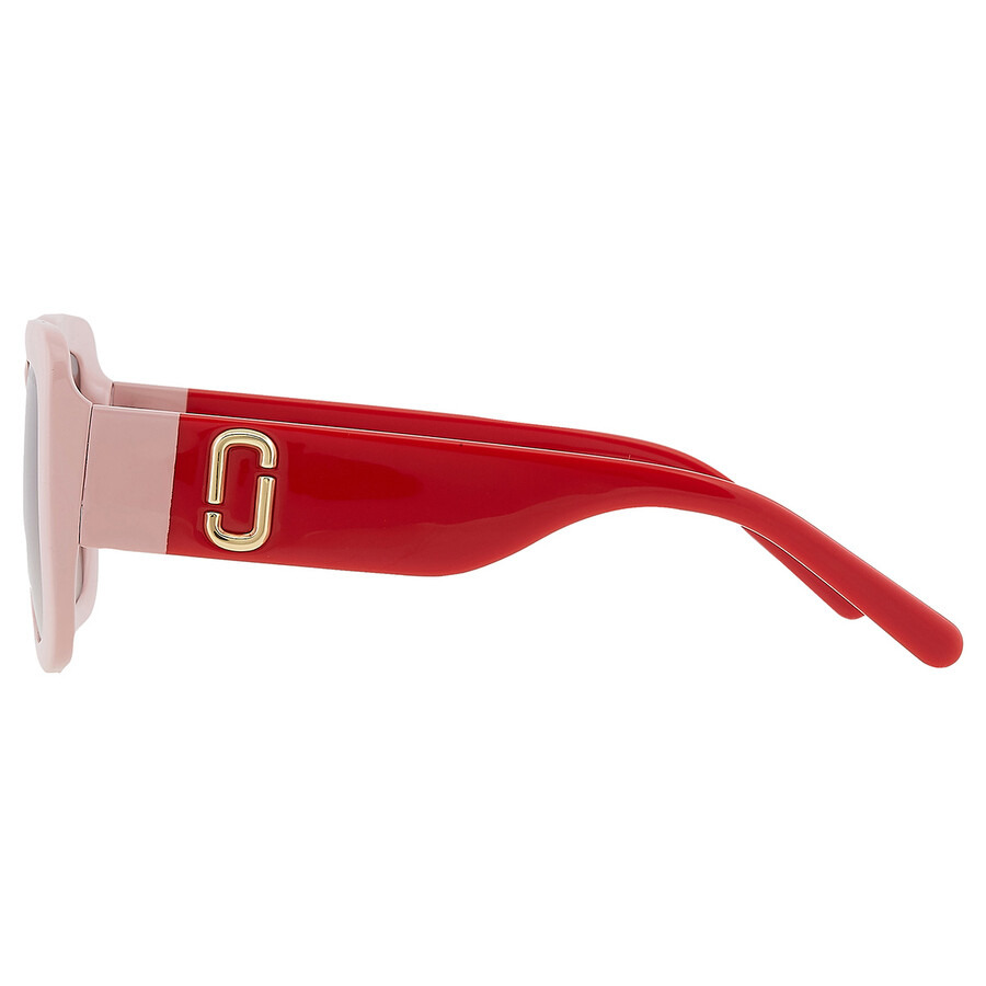 Marc Jacobs Brown Square Ladies Sunglasses MARC 647/S 0C48/HA 53 - 5