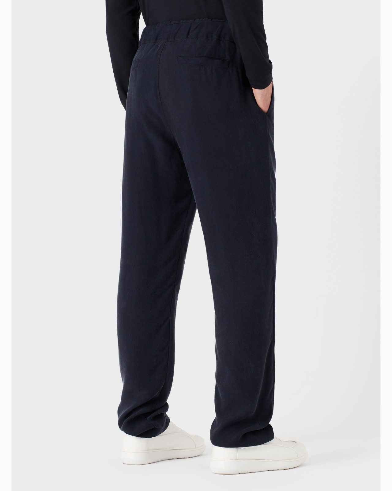 ICON CUPRO DRAWSTRING TROUSERS - 3