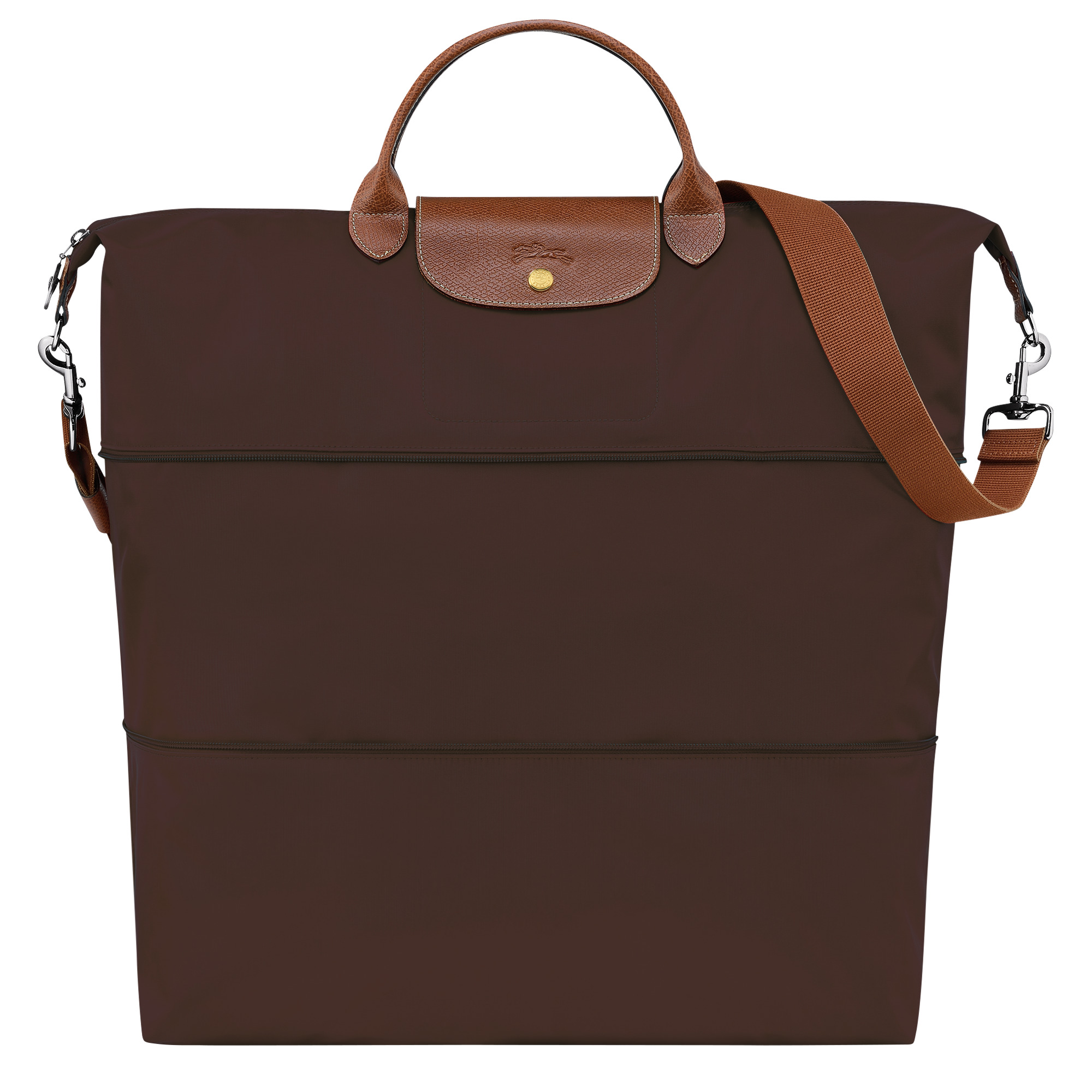 Le Pliage Original Travel bag expandable Ebony - Recycled canvas - 1