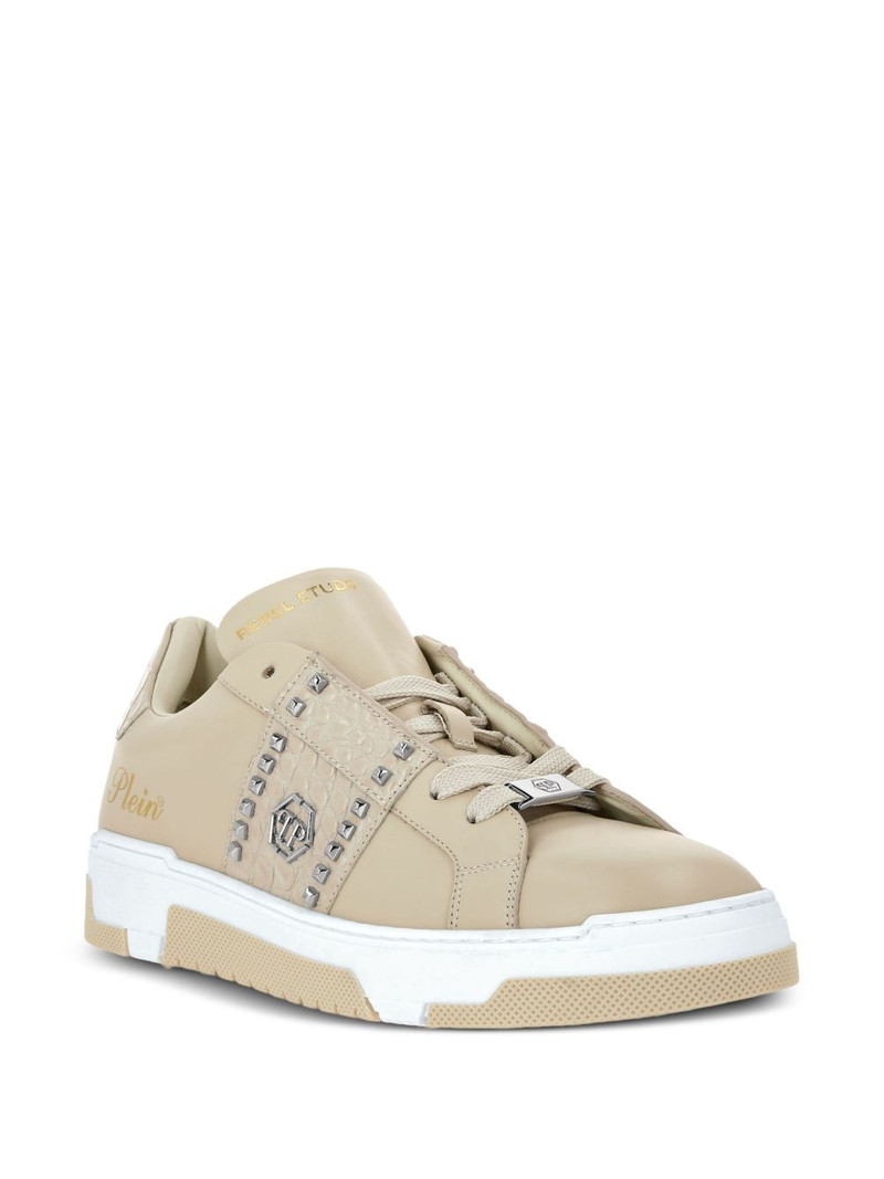 PHILIPP PLEIN stud-embellished low sneakers outlook