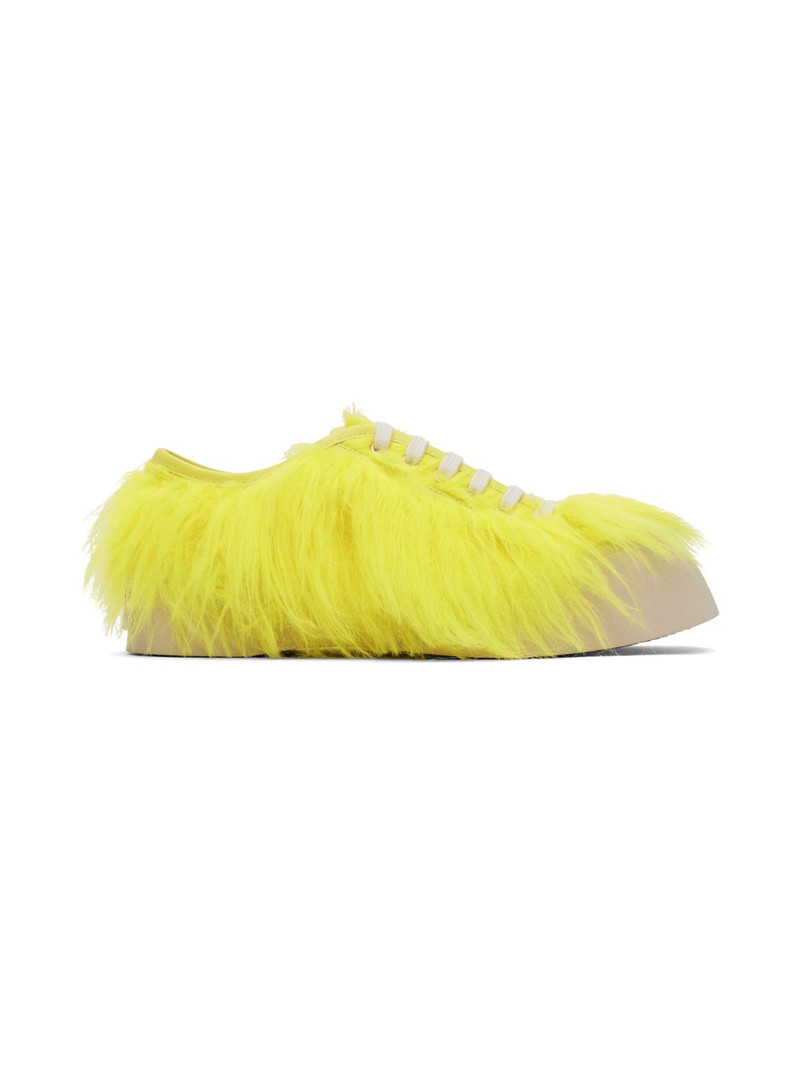 SSENSE Exclusive Yellow Pablo Sneakers 1