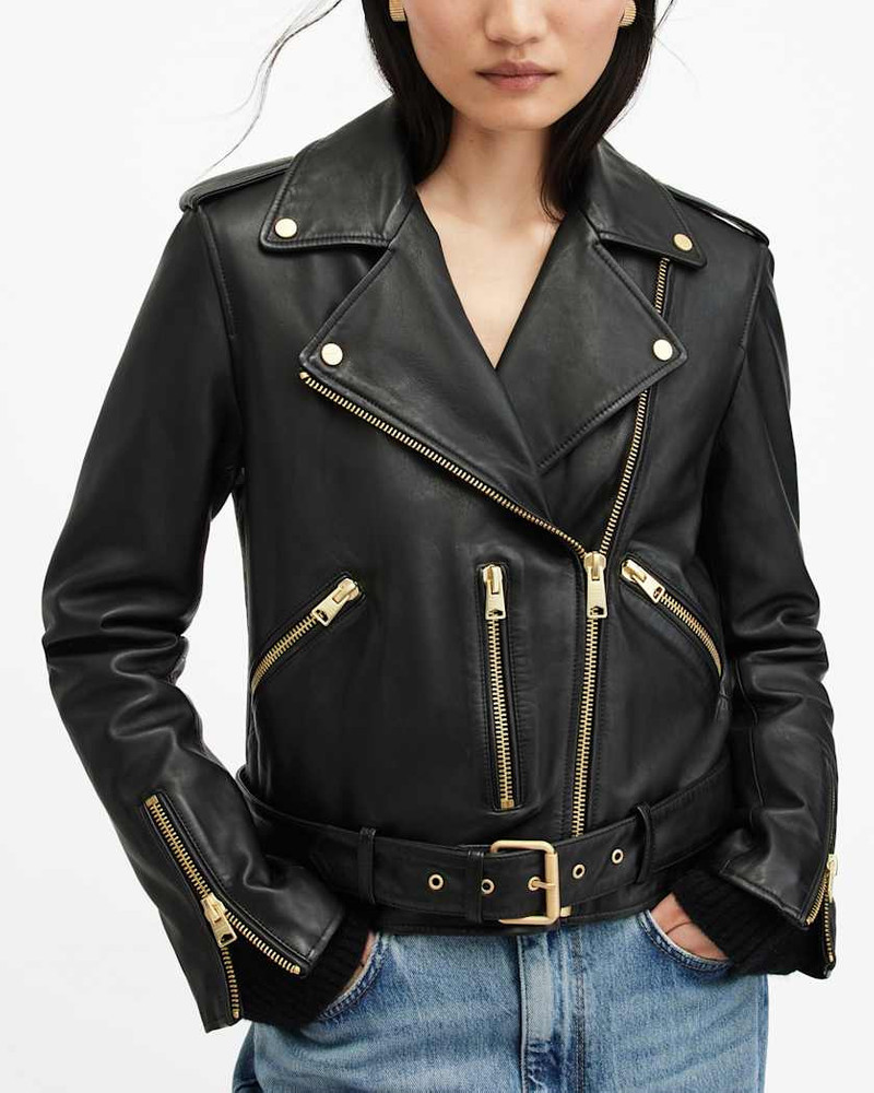 BALFERN LEATHER BIKER JACKET 5