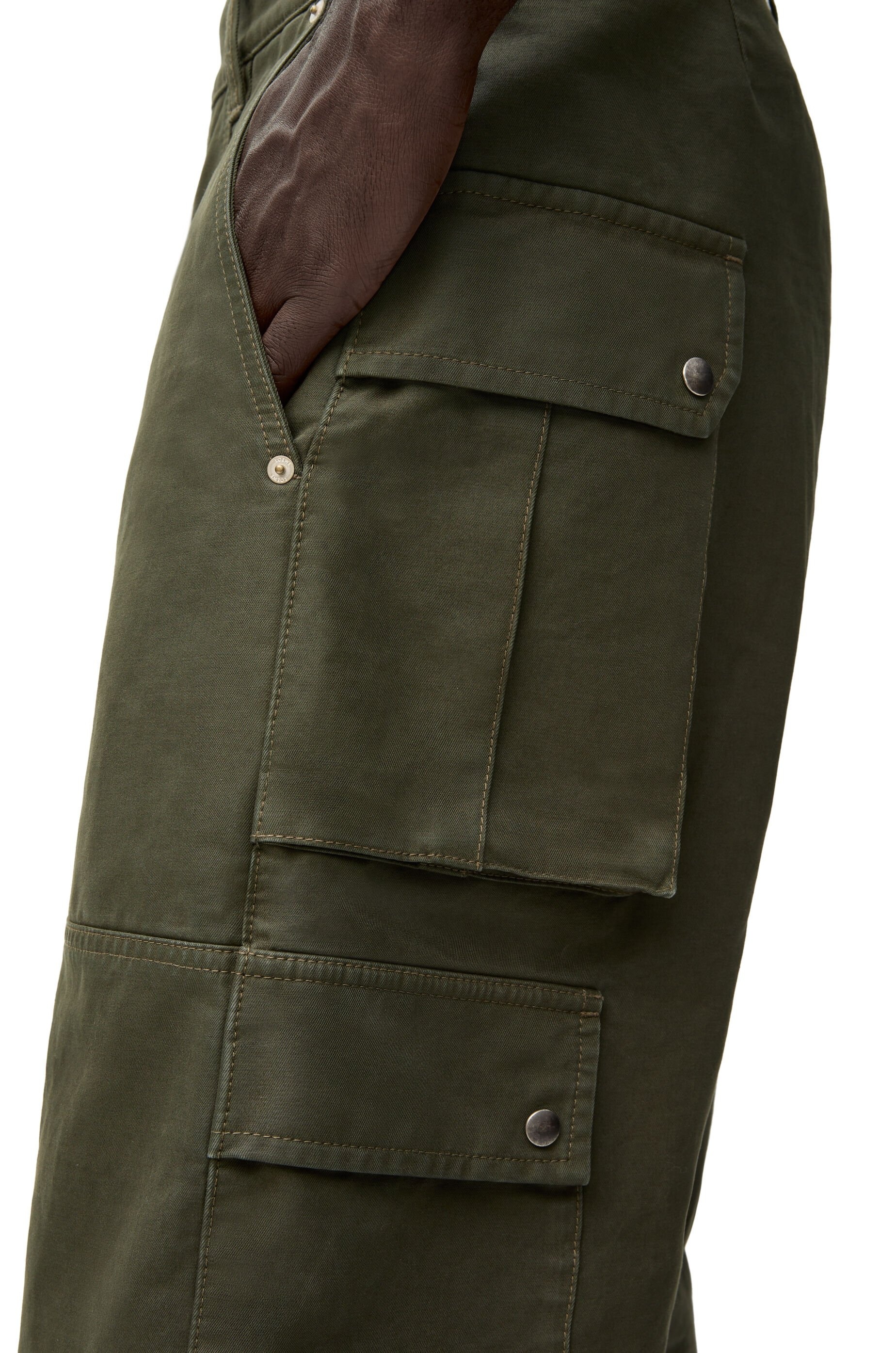 Cargo trousers in cotton - 6