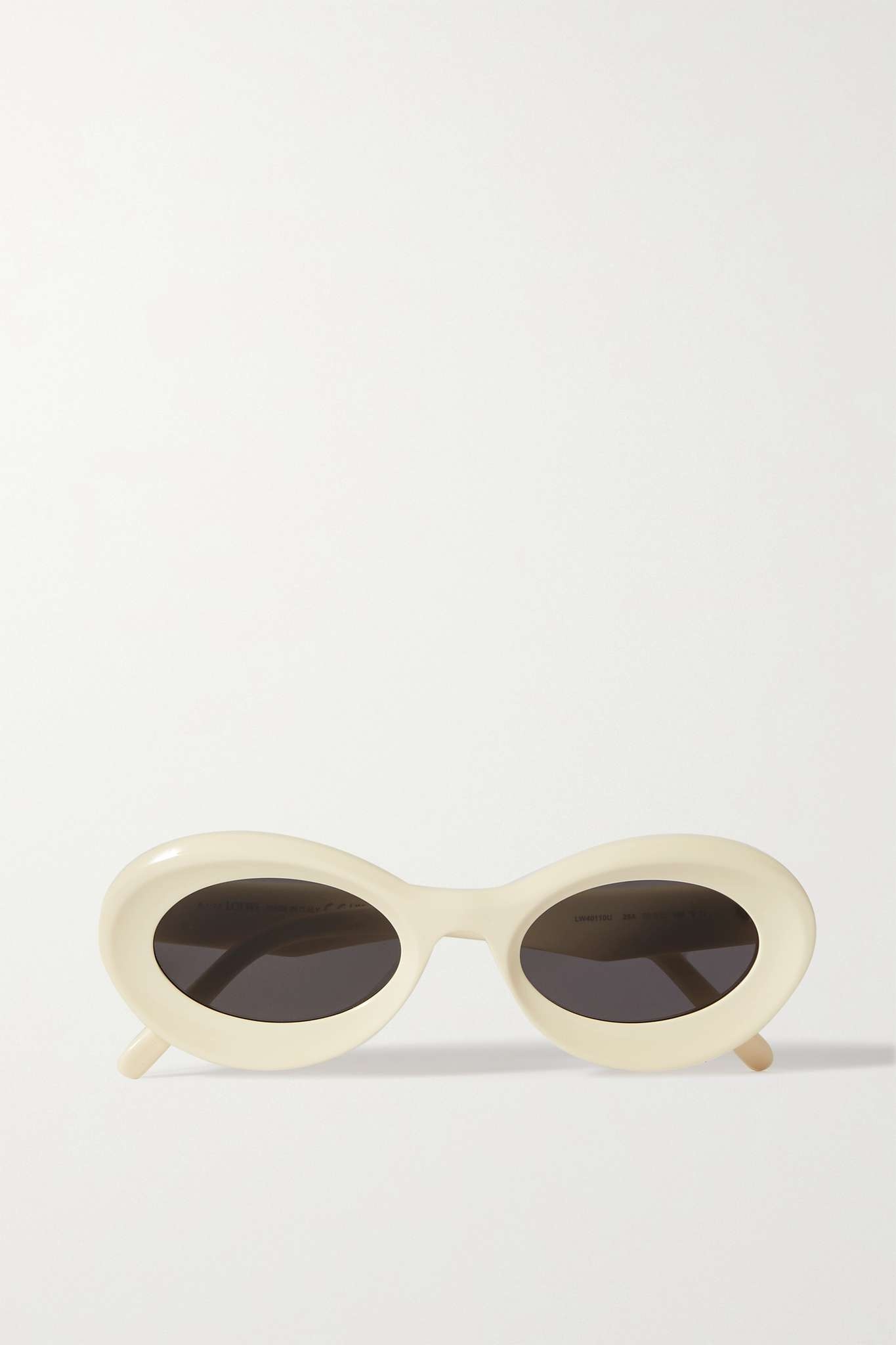 Loop oversized round-frame acetate sunglasses - 1