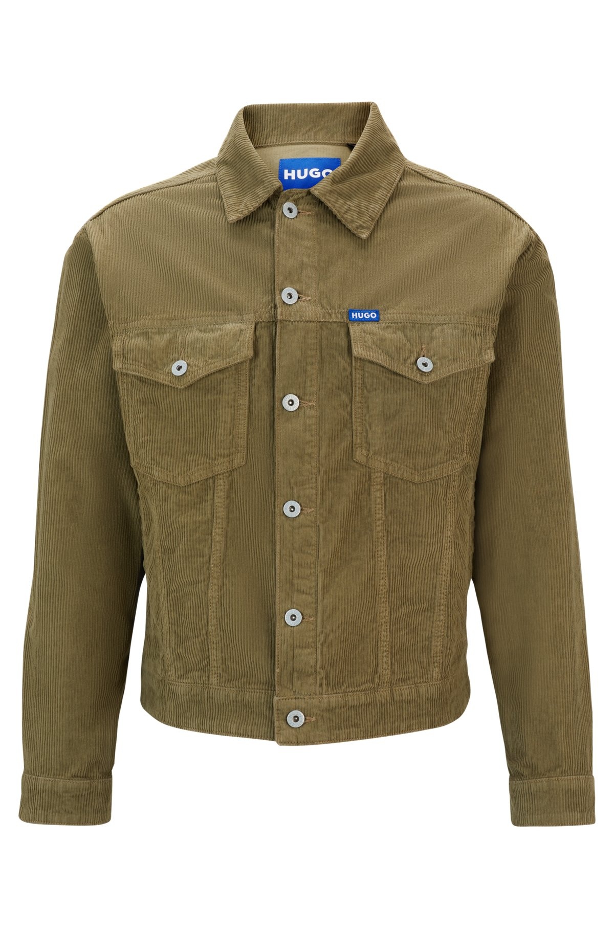 REGULAR-FIT JACKET IN COTTON CORDUROY - 1