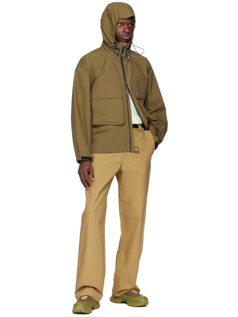 ROA Brown Oversized Trousers outlook