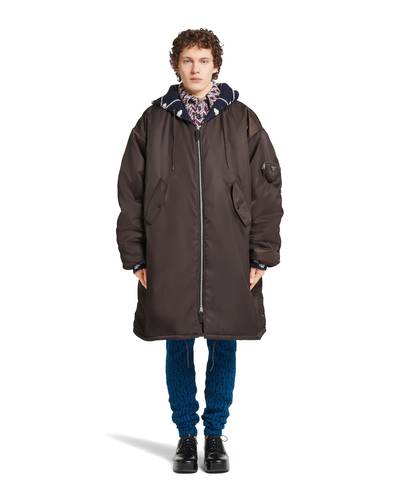 Prada Oversized Re-Nylon raincoat outlook