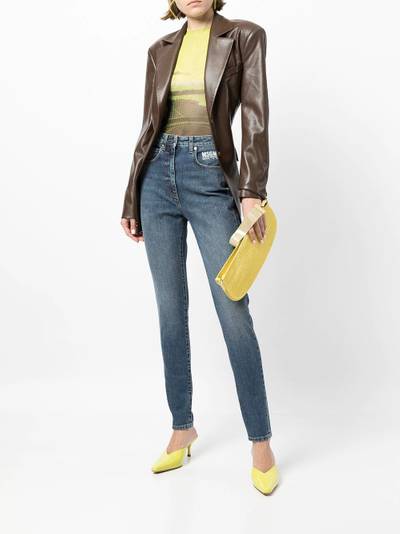 MSGM high-rise skinny jeans outlook