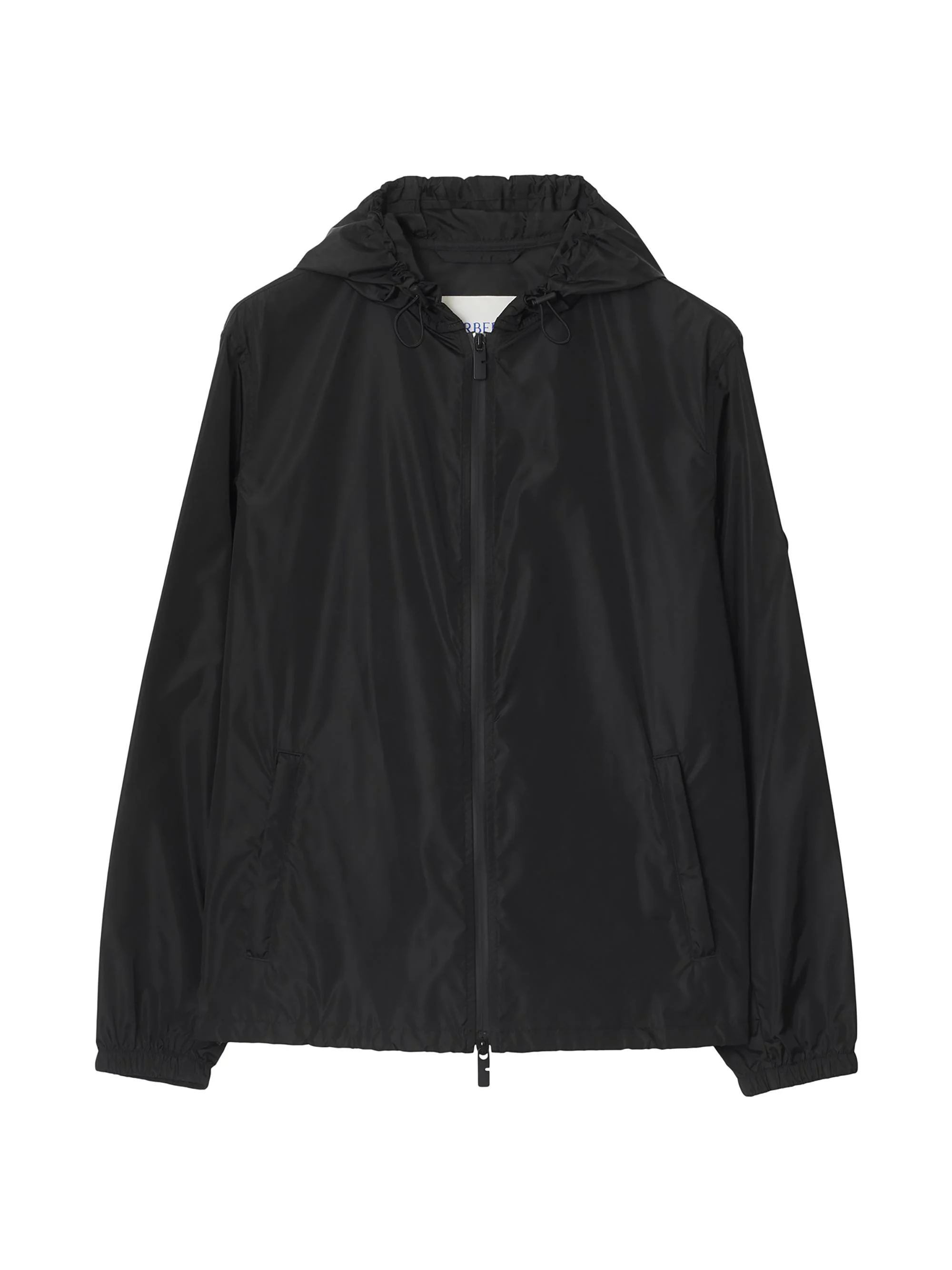 Men's Newport Hooded Rain Jacket - Black - 1