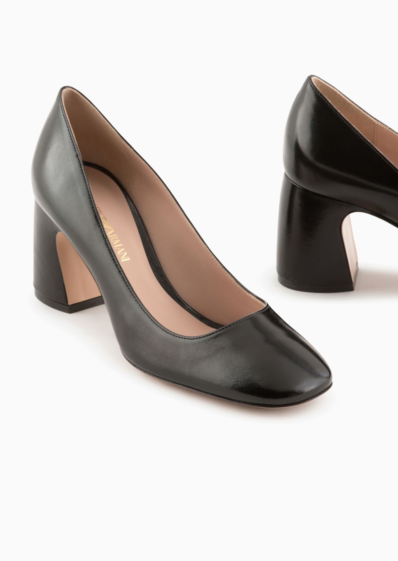 Patent leather court shoes - 5