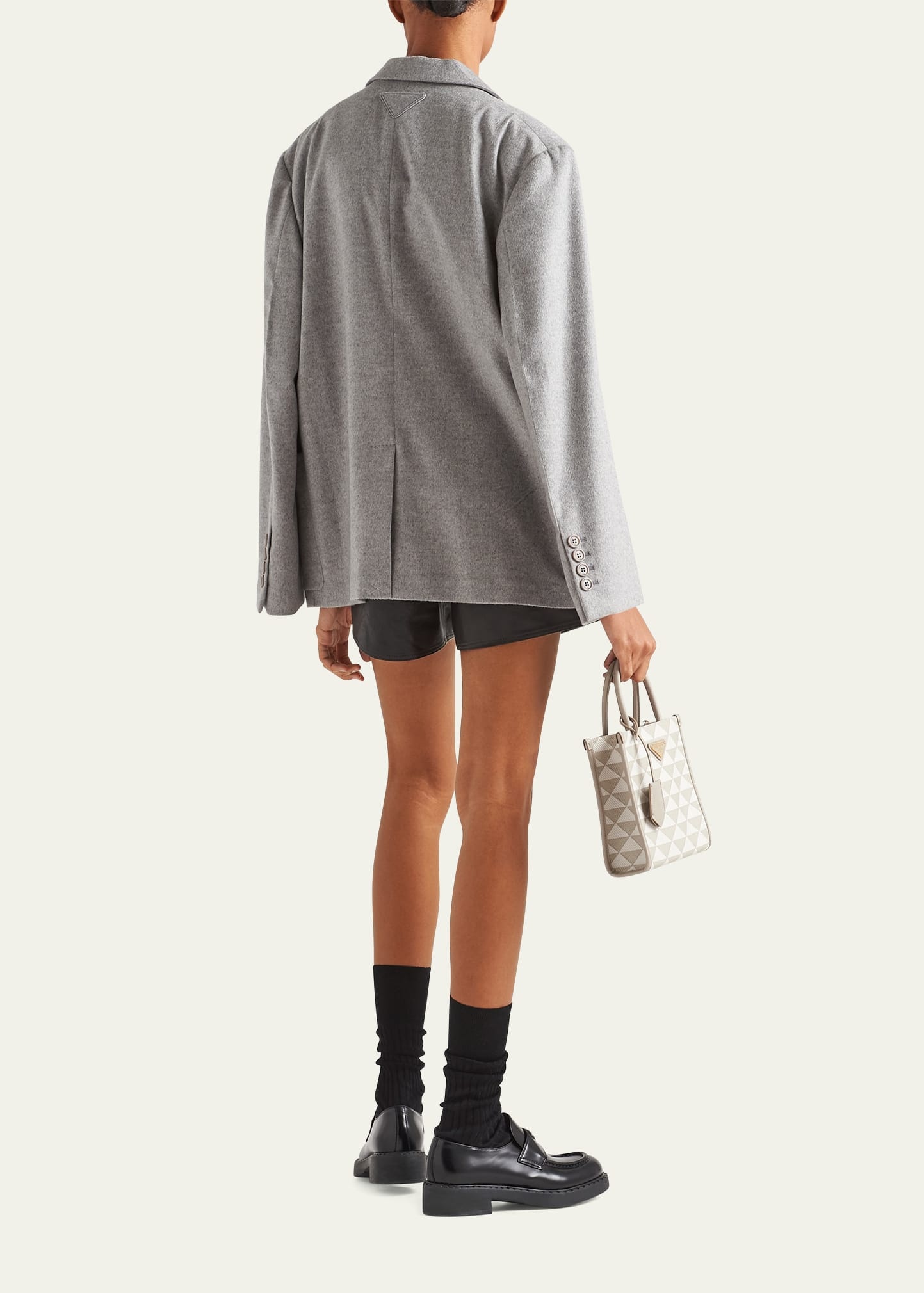 Cashmere Blazer Jacket - 3