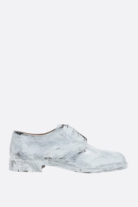 Maison Margiela TABI BIANCHETTO-TREATED LEATHER DERBY SHOES