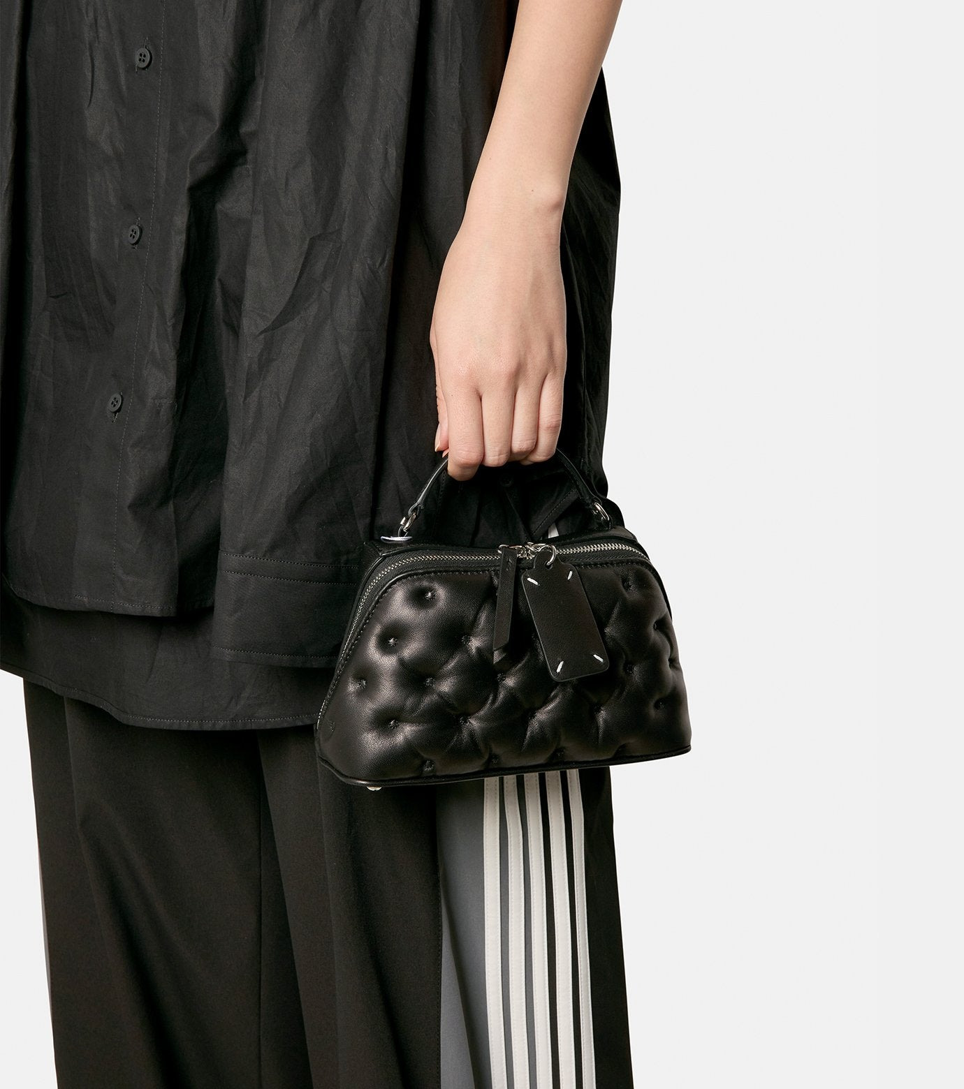 Glam Slam Embroidery Trapezoid Bag - 4