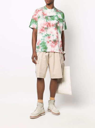 DSQUARED2 wide-leg cargo shorts outlook