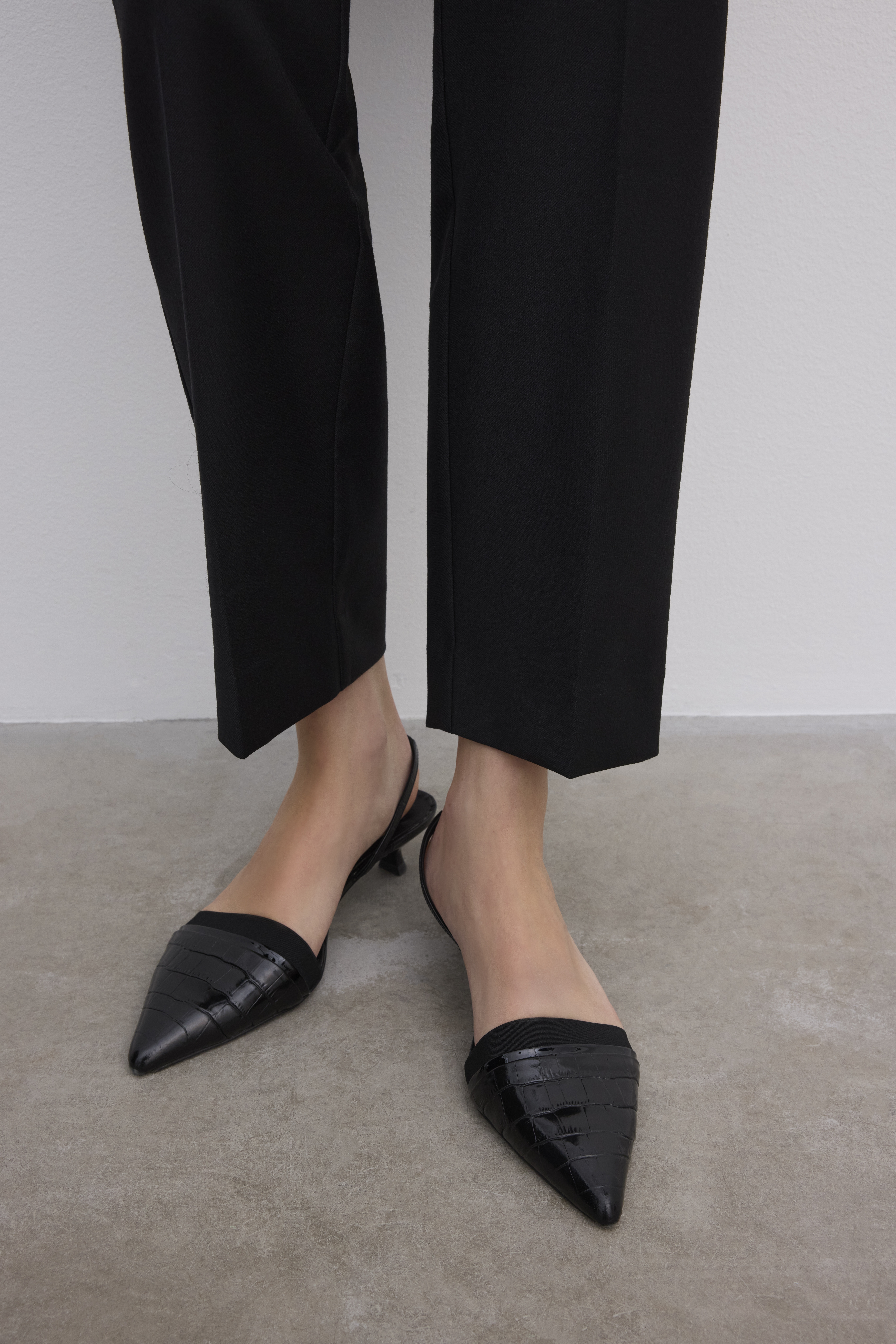 Leather slingback - 2